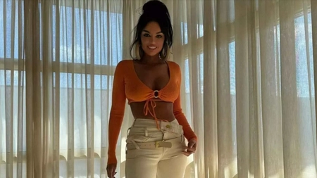 Claudia Iosif, fosta iubită a lui Dorian Popa, și-a amenajat propriul colț de Rai în curtea casei. Locul este o oază de relaxare