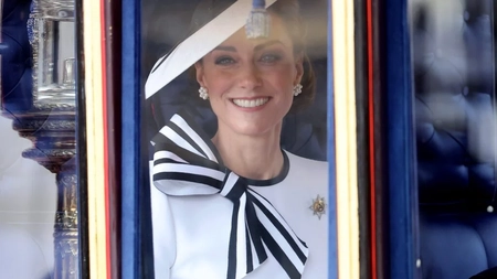 Kate Middleton a avut prima apariție publică la „Trooping the Colour”. Cum arată acum prințesa de Wales