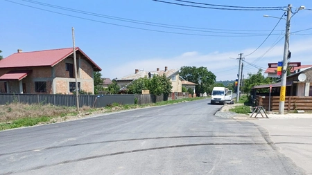 Lucrările pentru modernizarea drumului județean DJ 201C continuă în ritm alert! Proiectul valorează peste 15 milioane de lei - FOTO