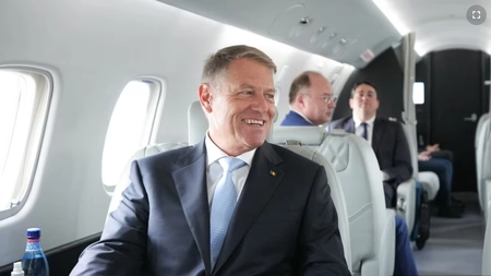 Ce au în comun Klaus Iohannis și Elon Musk? Amândoi folosesc același tip de avion de lux pentru deplasări