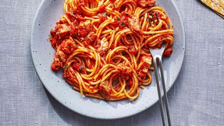 Spaghete cu ton, un deliciu pentru întreaga familie! Cea mai rapidă rețetă!