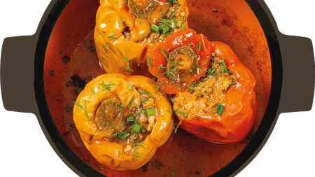 Rețeta tradițională de ardei umpluți cu carne de porc. Trucuri pentru un gust desăvârșit