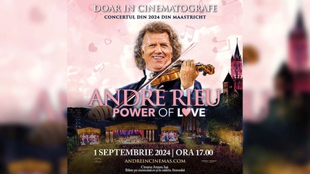 Concertul lui André Rieu de la Maastricht poate fi văzut la Cinema Ateneu din Iași
