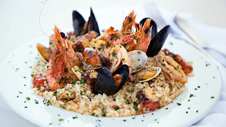 Rețeta de risotto cu fructe de mare! Un preparat de inspirație italiană