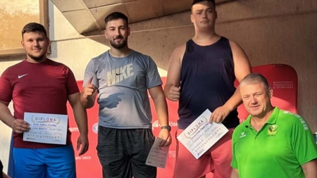 Rareș Casian Conduraru din cadrul clubului sportiv al USV Iași a obținut medalia de bronz la aruncarea ciocanului