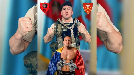 Bogdan Năstase „Ciobănașul” revine în ringul de K1. Sportivul s-a înrolat în Batalionul „Lupii Negri” de la Iași, iar toți camarazii din armată îi țin pumnii