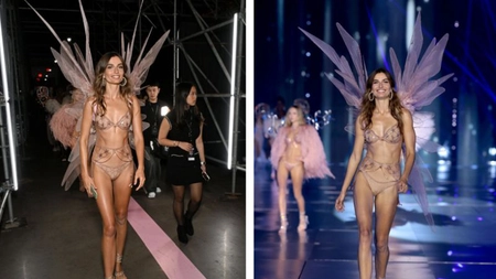 Andreea Diaconu a defilat la Victoria’s Secret Fashion Show 2024! Românca le-a eclipsat pe Kate Moss și Adriana Lima