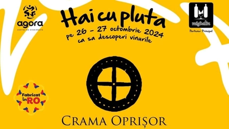 Hai cu pluta! - cel mai iubit festival de vin din Iași - te invită să te delectezi cu vinuri Crama Oprișor!