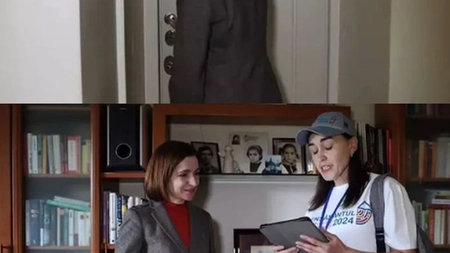 Imagini din apartamentul în care locuiește Maia Sandu: Stă într-un bloc modest din Chișinău!