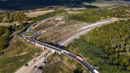 Cum arată acum Autostrada A1 Margina – Holdea. E singura porțiune lipsă de la Sibiu la granița cu Ungaria