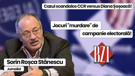 LIVE VIDEO - Nașul presei din România, senior-jurnalistul Sorin Roșca Stănescu într-o super ediție BZI LIVE de la scandalul CCR - Diana Șoșoacă la kompromat-ul lui Mircea Geoană și marile crize și războaie