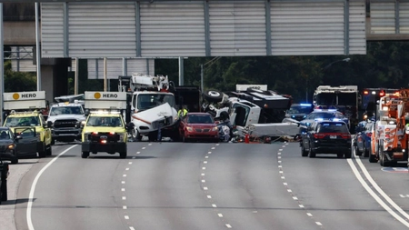 Destin tragic pentru o tânără de 25 ani. A fost singura persoană ucisă într-un accident devastator cu 7 autoturisme