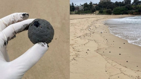 Una dintre cele mai cunoscute plaje, închisă de urgență, după ce sute de sfere negre ciudate au eșuat pe țărm