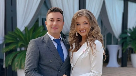 Cum s-au cunoscut Valentin Sanfira și Codruța Filip. Ce i-a plăcut cel mai mult la artistă: „S-a lăsat foarte greu”
