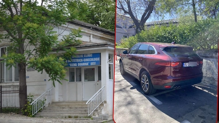 Scandal la cuțite între un medic și managerul Maternității „Elena Doamna”! Mărul discordiei este un bolid marca Jaguar