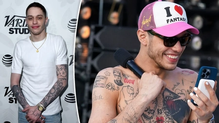 Pete Davidson, surprins fără tatuajele emblematice! Procesul dureros de ștergere al amintirilor de pe piele