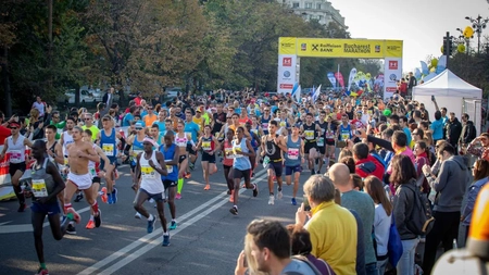 Incident nefericit la Maratonul București 2024. Un filipinez în vârstă de 75 de ani a decedat