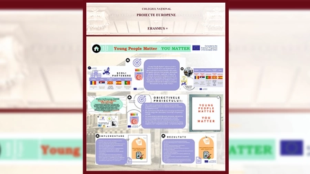 Întâlnire transnaţională la Colegiul Naţional Iaşi, coordonator al proiectul Erasmus+ Young People Matter