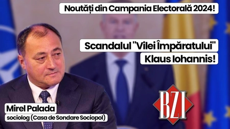 LIVE VIDEO - Top talk-show! Incisivul și savurosul sociolog Mirel Palada (Casa de Sondare Sociopol), într-o nouă spectaculoasă și necenzurată ediție BZI LIVE premium! De la ultimele noutăți din Campania Electorală 2024 la 