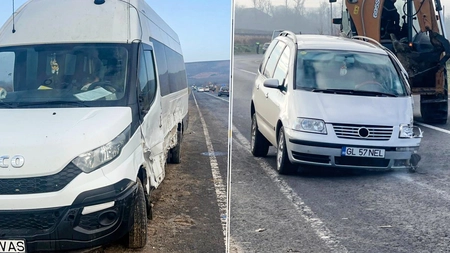 Ipoteză halucinantă în cazul accidentului rutier de la Ciortești. Șoferul care a intrat în microbuzul plin cu elevi a recunoscut totul. „Încă 20 de centimetri și era un carnagiu”