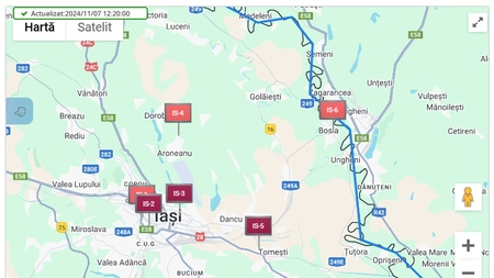 Atenționare privind calitatea aerului în județul Iași