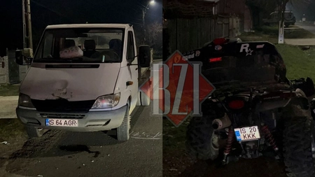 Accident rutier dubios la Iași. Un tânăr pe ATV a fost izbit în plin: „A vrut să-mi omoare copilul” - EXCLUSIV, UPDATE