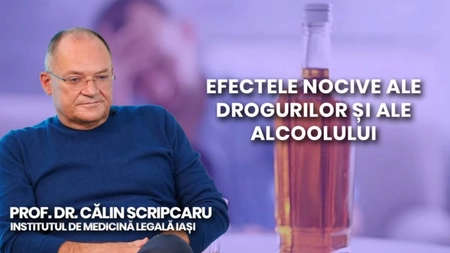 LIVE VIDEO - Prof. dr. Călin Scripcaru, Institutul de Medicină Legală Iași, discută în emisiunea de sănătate BZI LIVE despre efectele nocive ale drogurilor și ale alcoolului