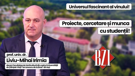 LIVE VIDEO - Univers academic! Dialog interesant și productiv în Studioul BZI LIVE alături de prof. univ. dr. Liviu -Mihai Irimia, decanul Facultății de Horticultură din cadrul Universității de Științele Vieții 