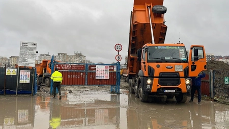 OMV Petrom a fost amendată de Poliția din Iași. Compania a încălcat legea după ce a deschis un șantier în centrul orașului