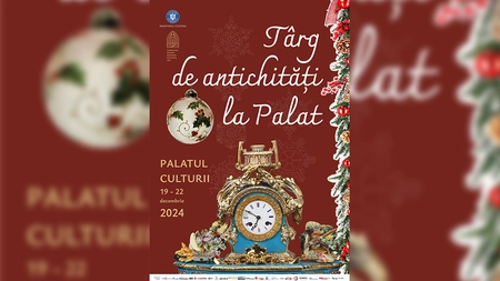 Târg de antichități la Palatul Culturii din Iași
