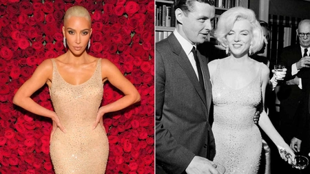 Kim Kardashian este încă huiduită pentru că a distrus rochia lui Marilyn Monroe. Cât de mare este paguba