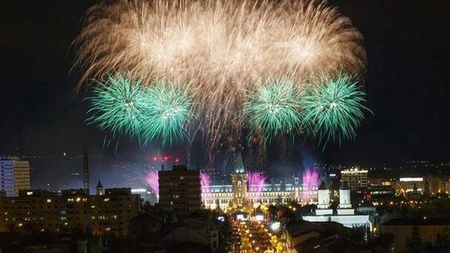 Revelion Iași 2025! Care este programul complet al evenimentelor organizate în piața din fața Palatului Culturii în noaptea dintre ani