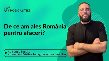 LIVE VIDEO - Sergio Lepori, cofondator Visible Today, investitor imobiliar. De ce am ales România pentru afaceri?