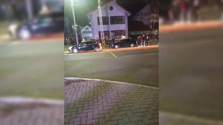 Un pieton băut, lovit de o șoferiță la Tg. Frumos. Bărbatul traversa printr-un loc nepermis