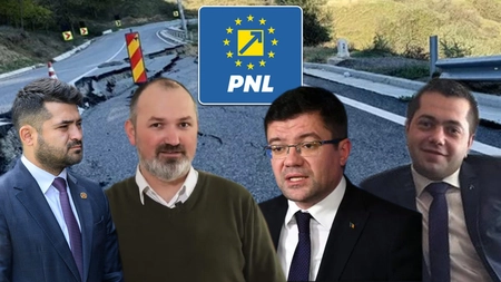 Ies la iveală combinațiile lui Costel Alexe și ale PNL! Firma de partid a primit contractul și a realizat proiectarea și studiile geotehnice de pe drumul județean DJ 207A, care s-a surpat