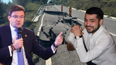 Golănie uriașă la început de an, sub domnia lui Costel Alexe! Un drum făcut cu milioane de euro dispare. Răspuns halucinant al șefului DJADP Iași: „Oricum, pe acolo trec 10 mașini pe zi”