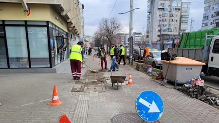 Companiile din subordinea Primăriei Iași au efectuat lucrări în mai multe zone din municipiu