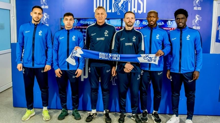 Politehnica Iași și-a prezentat oficial noile transferuri. Fotbaliștii vor fi în lot pentru meciul cu Rapid București