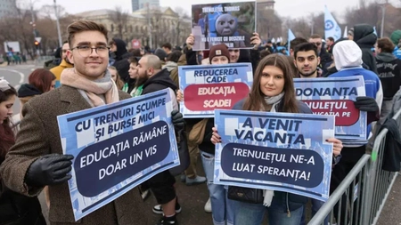 Studenții cer o întâlnire cu reprezentanții Ministerului Transporturilor și Infrastructurii, dar și cu cei ai Autorității pentru Reformă Feroviară
