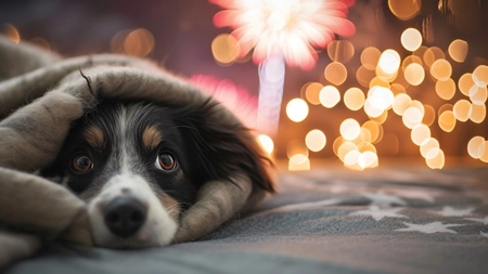 Cum protejăm animalele de companie de sunetul artificiilor și petardelor. La ce trebuie să fii atent câteva zile după Revelion