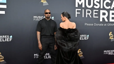 Kanye West, mândru de cascadoria șocantă a soției Bianca Censori de la Grammy: „Am învins!”