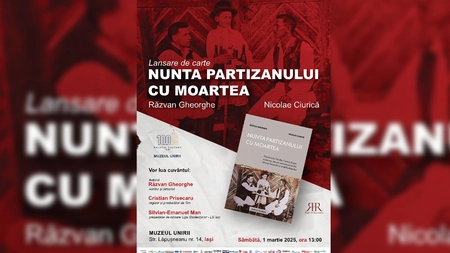 Lansare de carte: „Nunta partizanului cu moartea”