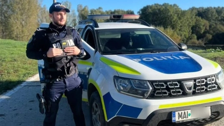 Doi agenți de poliție, din Iași, la un pas de moarte! Eduard Bișog și Andrei Dobroșinschi au fost transportați de urgență la spital, după ce s-au intoxicat în autospeciala de poliție