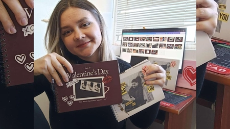 Loredana Ciucă, studenta de la TUIASI care dă viață amintirilor prin albume personalizate