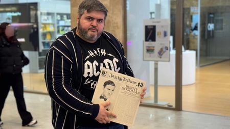 Mihai Solovăstru este un ieșean pasionat de muzica rock, cu o colecție impresionantă de peste 1.000 de discuri de vinil