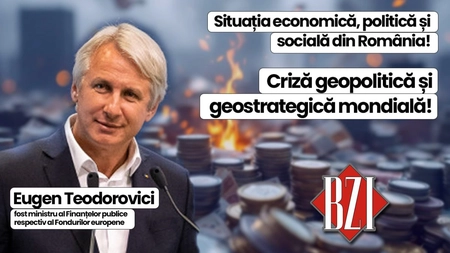 LIVE VIDEO - Top analiză economică, socială și politică la BZI LIVE alături de Eugen Teodorovici, fost ministru al Finanțelor publice respectiv Fondurilor europene