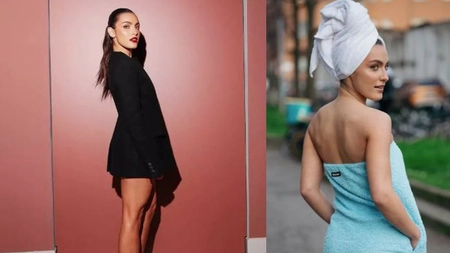 Alexia Eram a făcut furori la Milano! Ce ținută controversată a purtat fiica Andreei Esca - FOTO