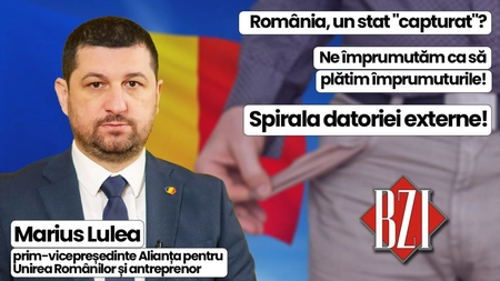 LIVE VIDEO - Top dezbatere politică, economică și socială BZI LIVE! Invitat special antreprenorul Marius Lulea, prim-vicepreședinte Alianța pentru Unirea Românilor