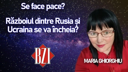 LIVE  VIDEO - Se oprește războiul dintre Rusia și Ucraina? Cel mai recent mesaj de pace, primit de Maria Ghiorghiu, dezvăluit la BZI LIVE!