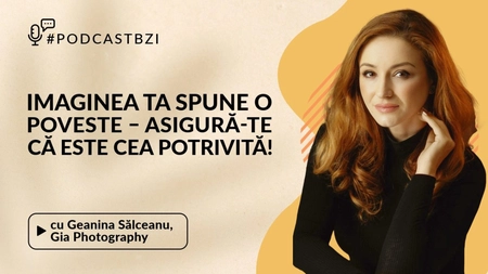 LIVE VIDEO - Fotograf Geanina Sălceanu - Gia Photography ne va povesti despre fotografia de personal branding și importanța imaginii